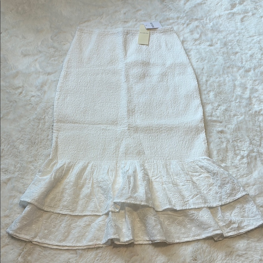 Abercrombie & Fitch Smocked Mermaid Skirt